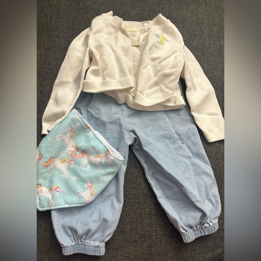 Cardigan and Pants First Impressions Baby